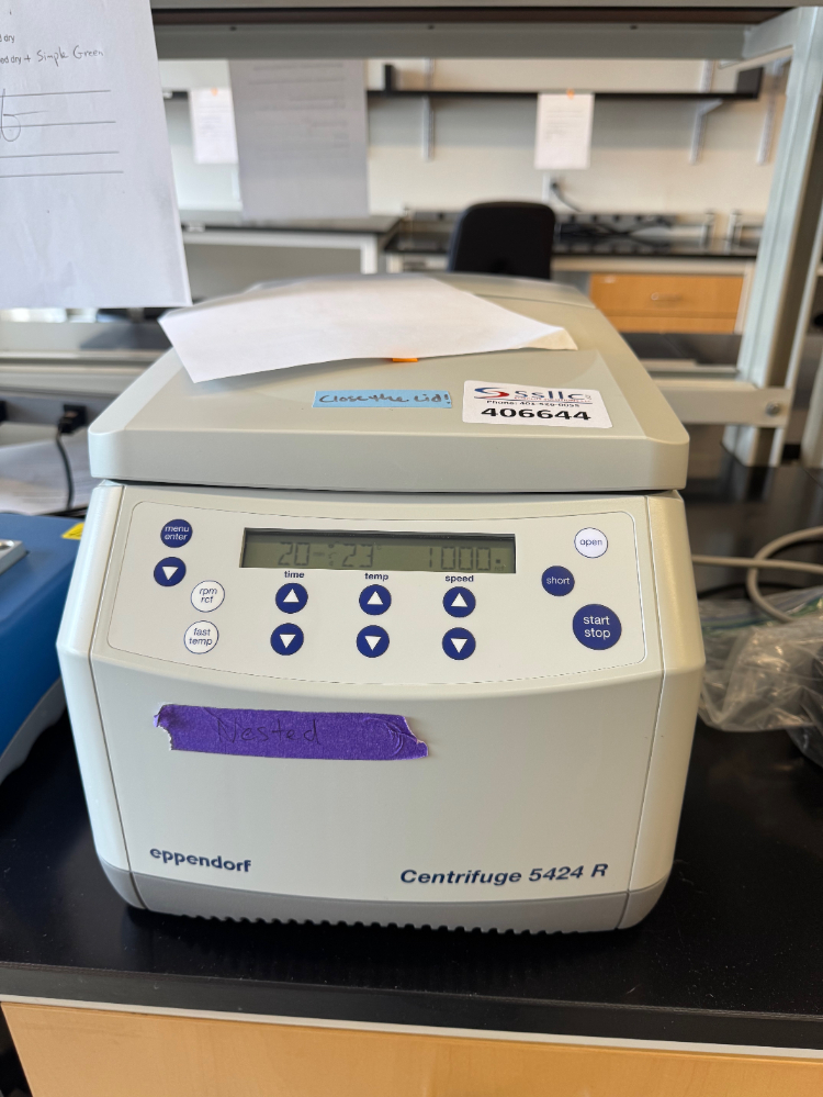 Image of Eppendorf 5424R Refrigerated Centrifuge